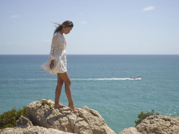 Daniela beauty on the cliff #4