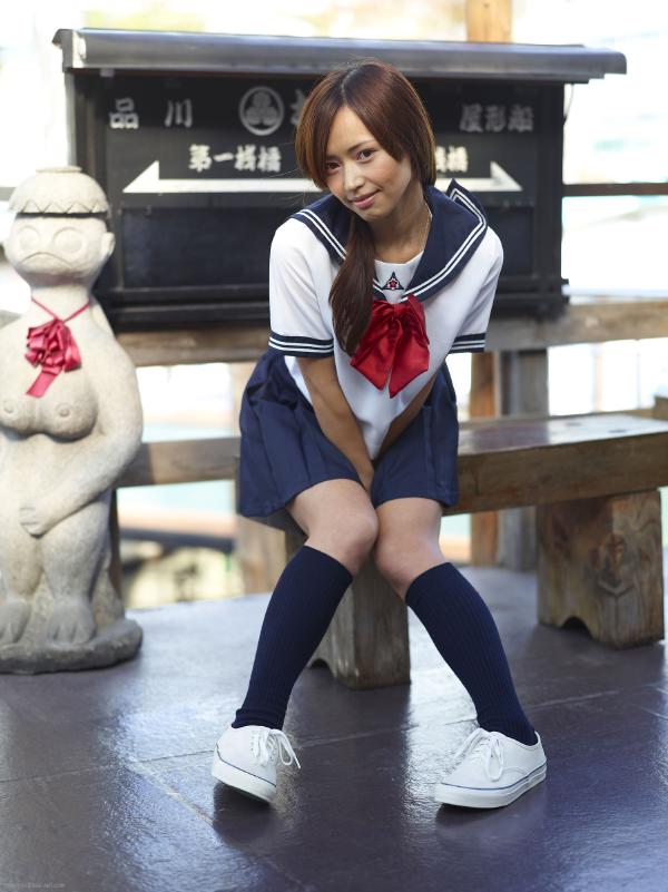 Mayuko japansk skoluniform #82